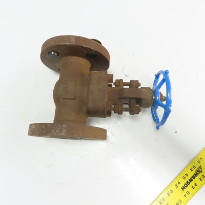 Velan F07-1054B-02TY 1-1/2" Gate Valve A105N 740PSIG Class 300 Seat HF