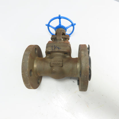 Velan F07-1054B-02TY 1-1/2" Gate Valve A105N 740PSIG Class 300 Seat HF