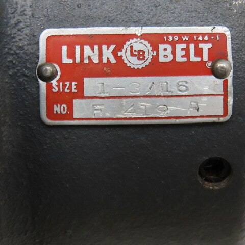 Link Belt F419-A 1-3/16" Flange Bearing 3 Bolt Mount