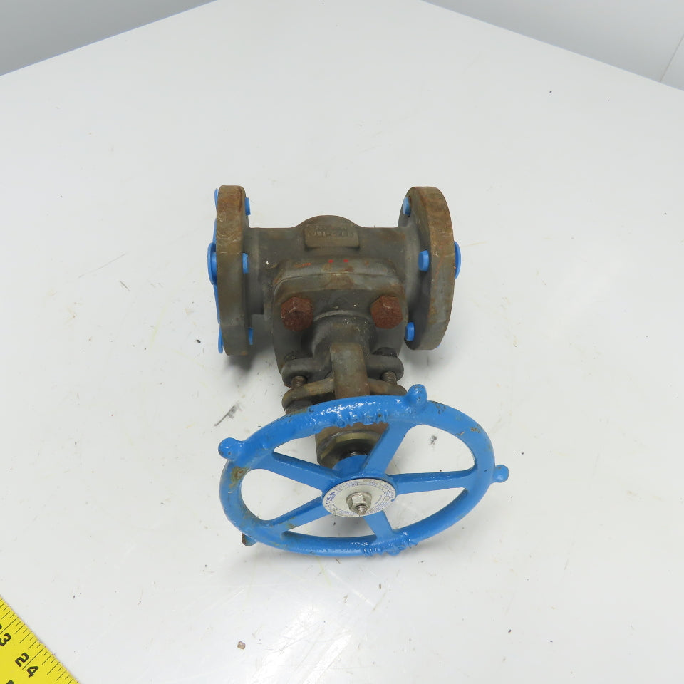 Velan F07-1054B-02TY 1-1/2" Globe Valve A105N 285PSIG Class 150 Seat HF