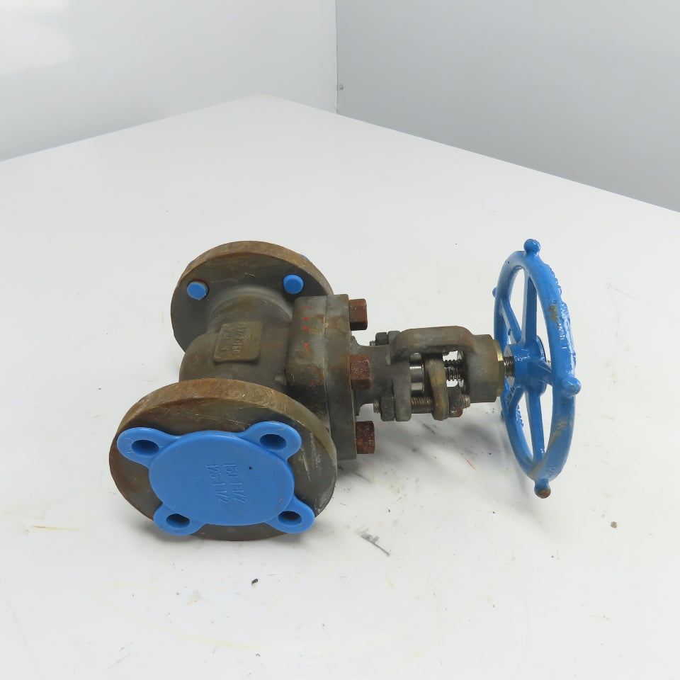 Velan F07-1054B-02TY 1-1/2" Globe Valve A105N 285PSIG Class 150 Seat HF