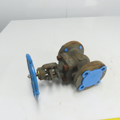 Velan F07-1054B-02TY 1-1/2" Globe Valve A105N 285PSIG Class 150 Seat HF