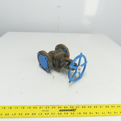 Velan F07-1054B-02TY 1-1/2" Globe Valve A105N 285PSIG Class 150 Seat HF