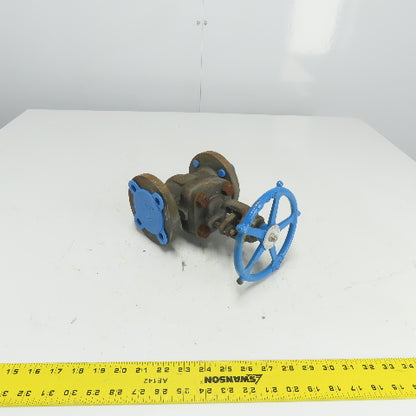 Velan F07-1054B-02TY 1-1/2" Globe Valve A105N 285PSIG Class 150 Seat HF