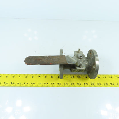 Worcester 15166T150 Flowserve 1" 316 Stainless Steel Ball Valve 275 CWP 400°F