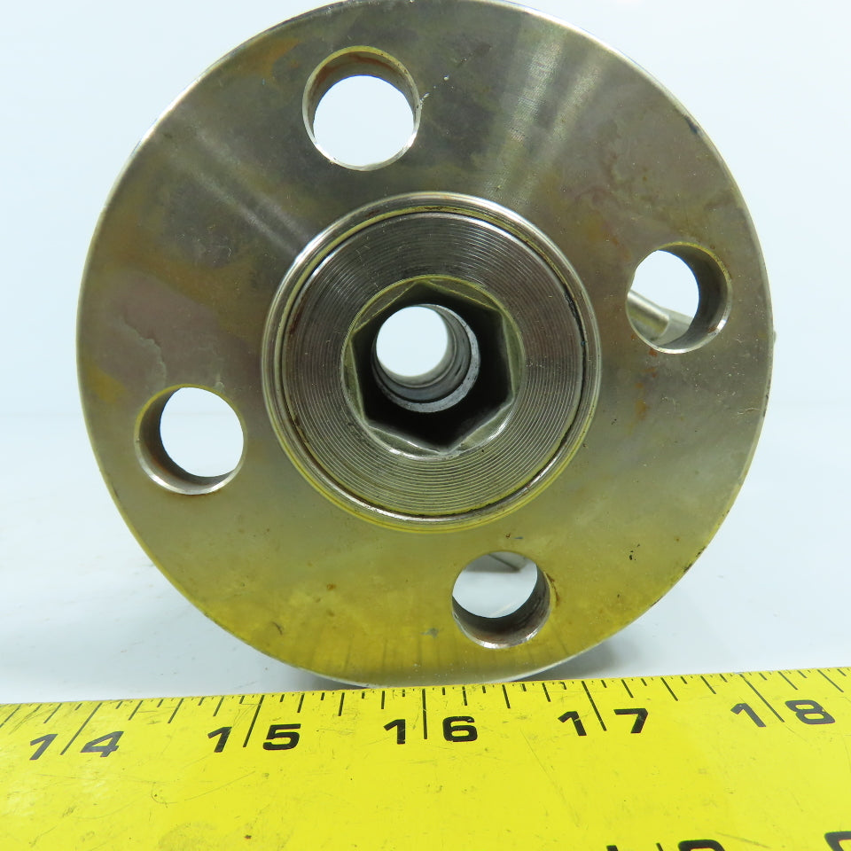 Worcester 15166T150 Flowserve 1" 316 Stainless Steel Ball Valve 275 CWP 400°F
