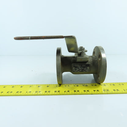 Worcester 15166T150 Flowserve 1" 316 Stainless Steel Ball Valve 275 CWP 400°F