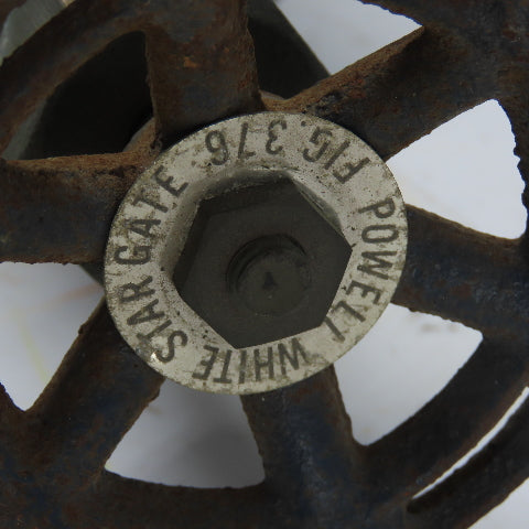Powell Fig 376 2" Manual Flanged Gate Valve 150WSP