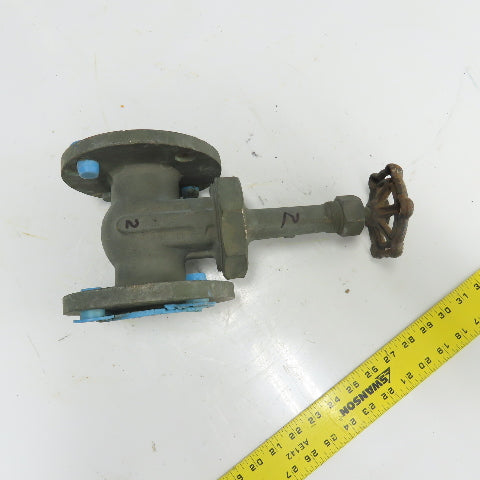Powell Fig 376 2" Manual Flanged Gate Valve 150WSP