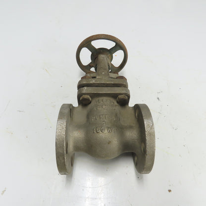 Powell A5554 1" Manual Flanged Gate Valve 150WP