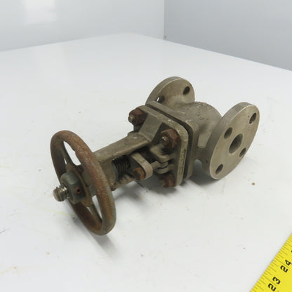 Powell A5554 1" Manual Flanged Gate Valve 150WP