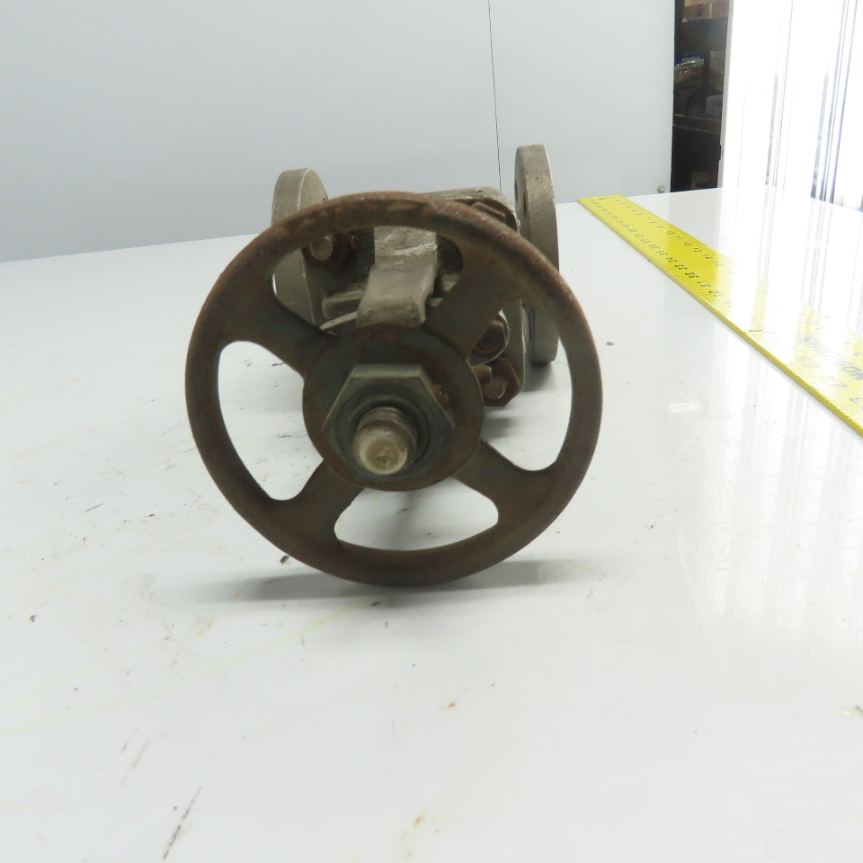 Powell A5554 1" Manual Flanged Gate Valve 150WP