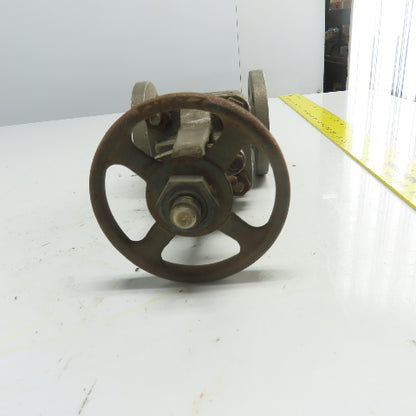 Powell A5554 1" Manual Flanged Gate Valve 150WP