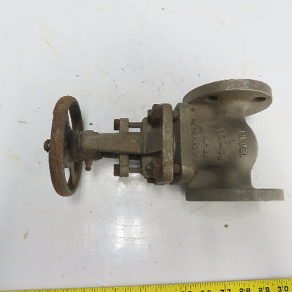 Powell A5554 1" Manual Flanged Gate Valve 150WP