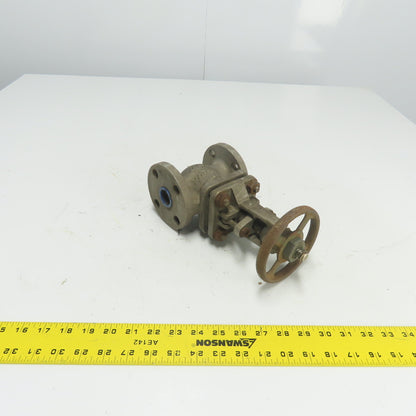 Powell A5554 1" Manual Flanged Gate Valve 150WP
