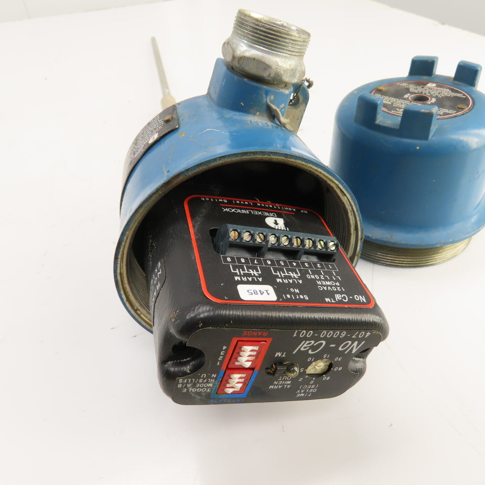 Drexelbrook 407-6000 6300 Series Level Control Switch 407-6000-001 NO-CAL