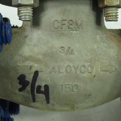 Aloyco 16788 3/4" Stainless Steel Check Valve CF8M