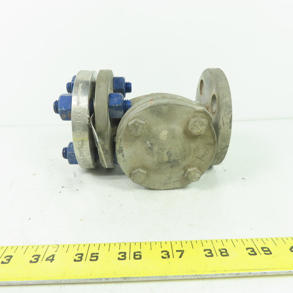 Aloyco 16788 3/4" Stainless Steel Check Valve CF8M