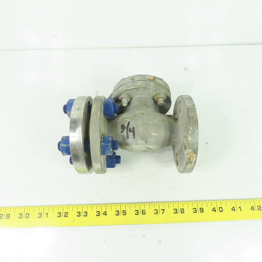 Aloyco 16788 3/4" Stainless Steel Check Valve CF8M