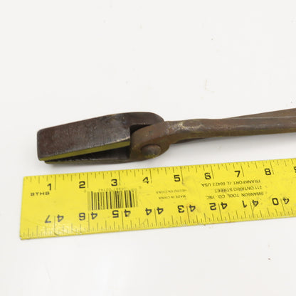Warren-Teed 24" Vintage Flat Jaw Blacksmith Foundry Tongs