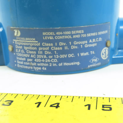 Drexelbrook VeriGap 404-1000 Series Level Control Hazardous Loc Enclosure ONLY