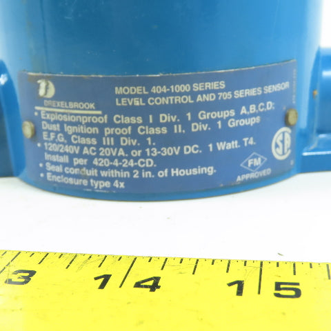 Drexelbrook VeriGap 404-1000 Series Level Control Hazardous Loc Enclosure ONLY