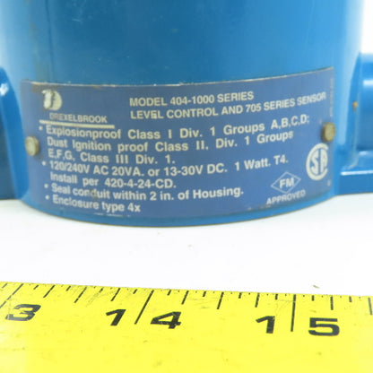 Drexelbrook VeriGap 404-1000 Series Level Control Hazardous Loc Enclosure ONLY