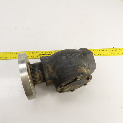 Pokorney 3300 3" NPT Ductile Iron Vacuum Check Valve W/ Stainless Adapter