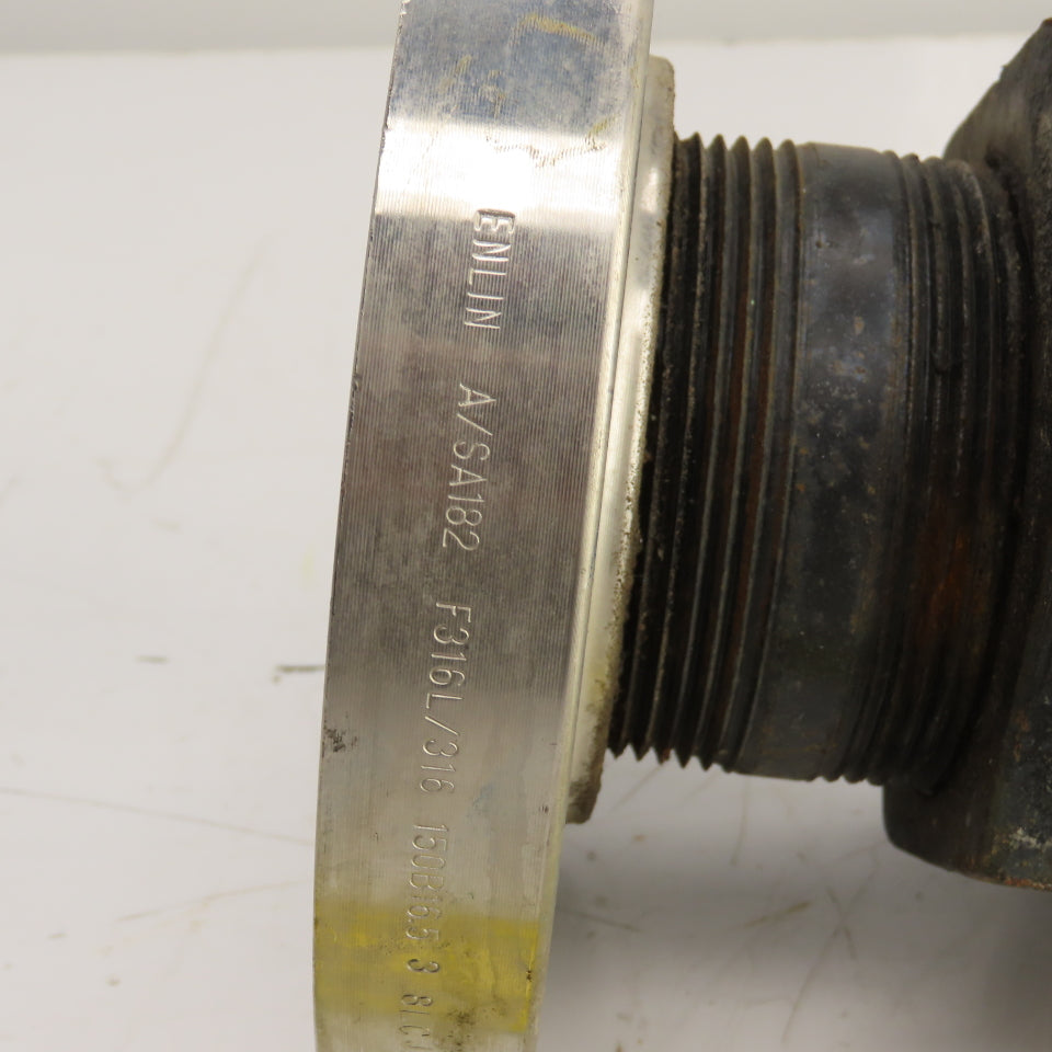 Pokorney 3300 3" NPT Ductile Iron Vacuum Check Valve W/ Stainless Adapter