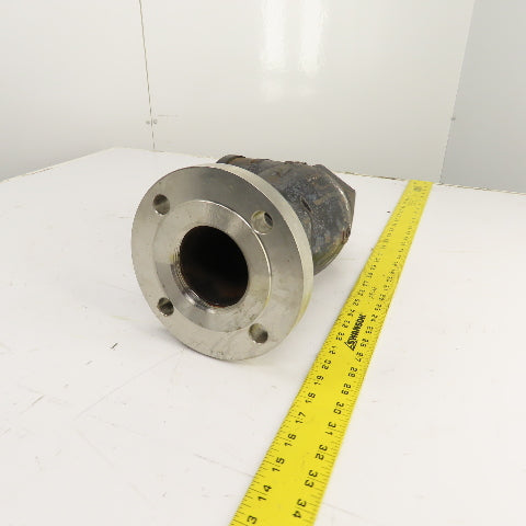 Pokorney 3300 3" NPT Ductile Iron Vacuum Check Valve W/ Stainless Adapter