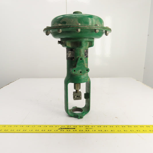 Fisher Type 667 Pneumatic Actuator Size 30 3/4" Travel W/EZ Control Valve Tested
