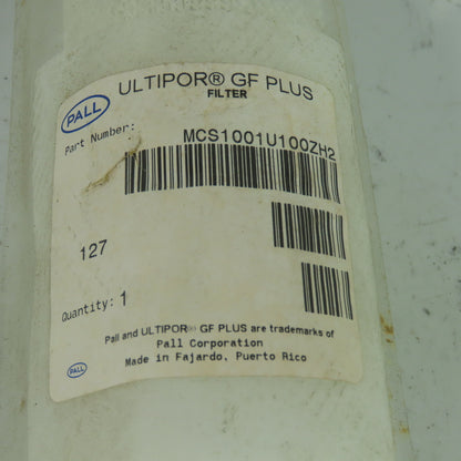 Pall MCS1001U100ZH2 Ultipor GF Plus Replacement Filter Element