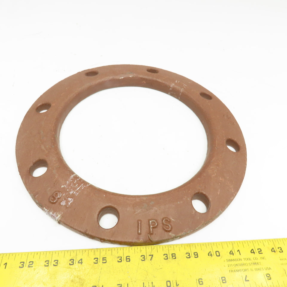 8" IPS Ductile Iron Painted Backing Ring Flange USA