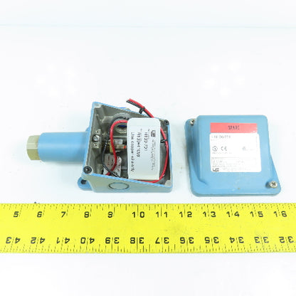 United Electric H100-701 Pressure Switch 1.5-30 PSI 15A 480VAC USA Made