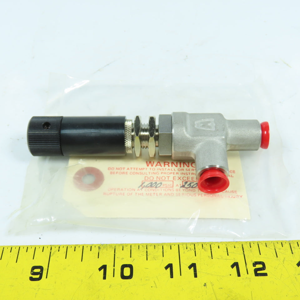 NRS 8503 90° Needle Control Metering Valve 1000PSIG @ 250°F W/ Display NEW