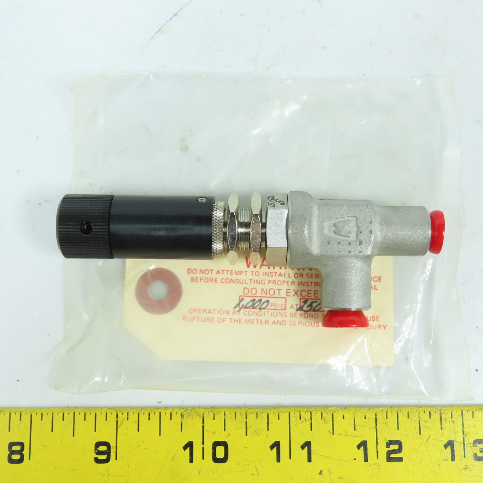 NRS 8503 90° Needle Control Metering Valve 1000PSIG @ 250°F W/ Display NEW