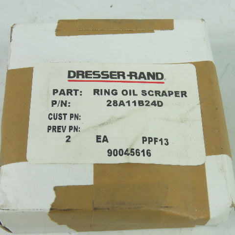 Dresser-Rand 28A11B24D Ring Oil Scraper NEW Lot Of 2