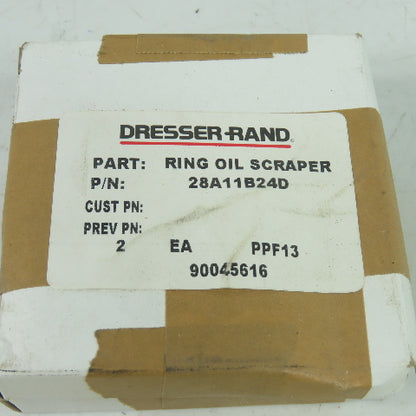 Dresser-Rand 28A11B24D Ring Oil Scraper NEW Lot Of 2