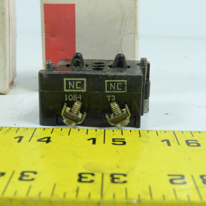Cutler Hammer 10250T3 600V Heavy Duty Contact Block 2 Normally Closed Lot/3 NEW