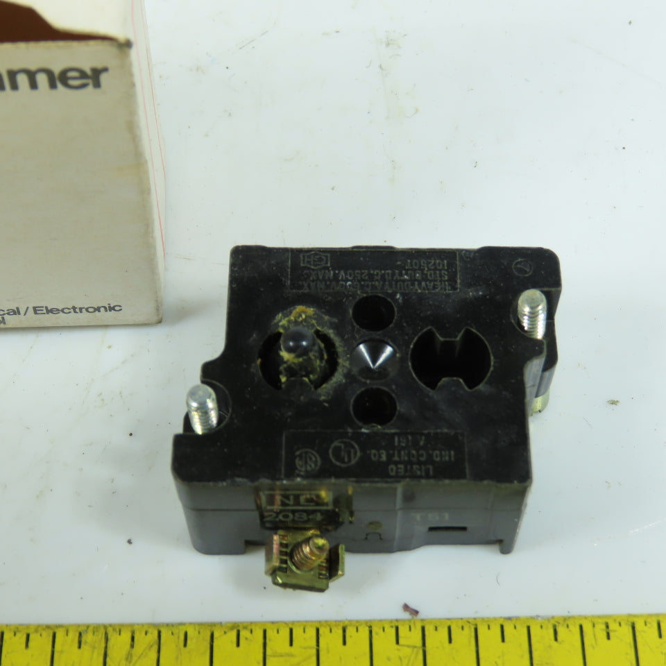Cutler Hammer 10250T51 600V Heavy Duty Contact Block 1 Normally Closed Lot/3 NEW