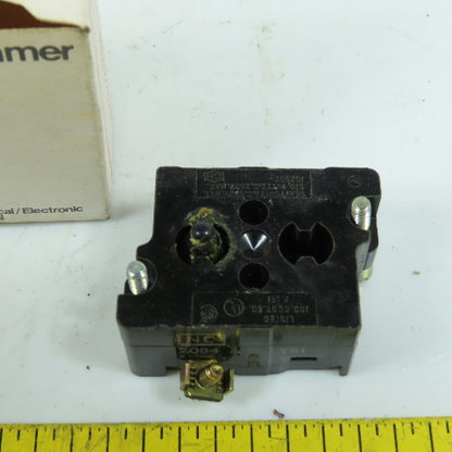 Cutler Hammer 10250T51 600V Heavy Duty Contact Block 1 Normally Closed Lot/3 NEW