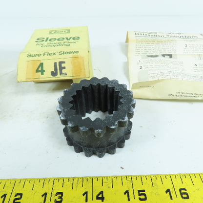 Woods 4JE Sure-Flex Coupling Sleeve Lot Of 4 NEW