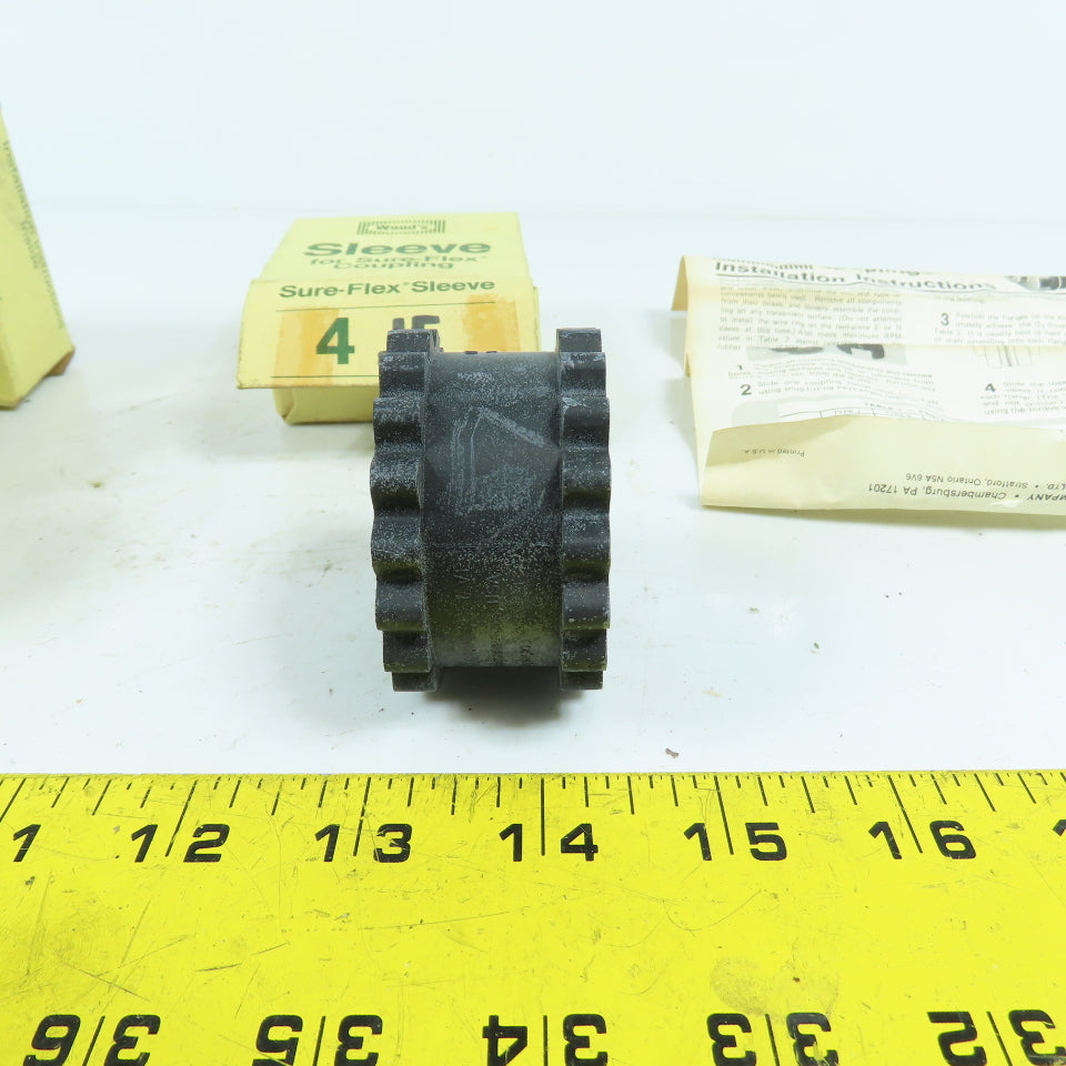 Woods 4JE Sure-Flex Coupling Sleeve Lot Of 4 NEW