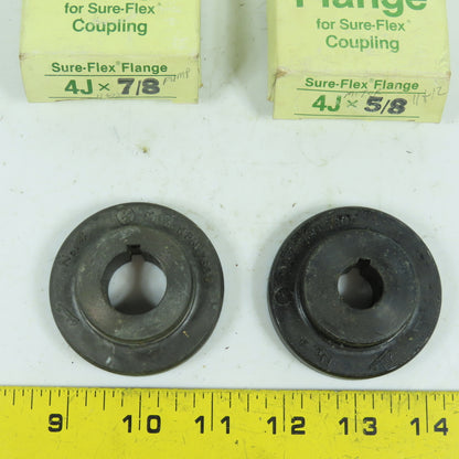 Woods 4J Sure-Flex Flange For Coupling 7/8" & 5/8" Lot Of 2 NEW