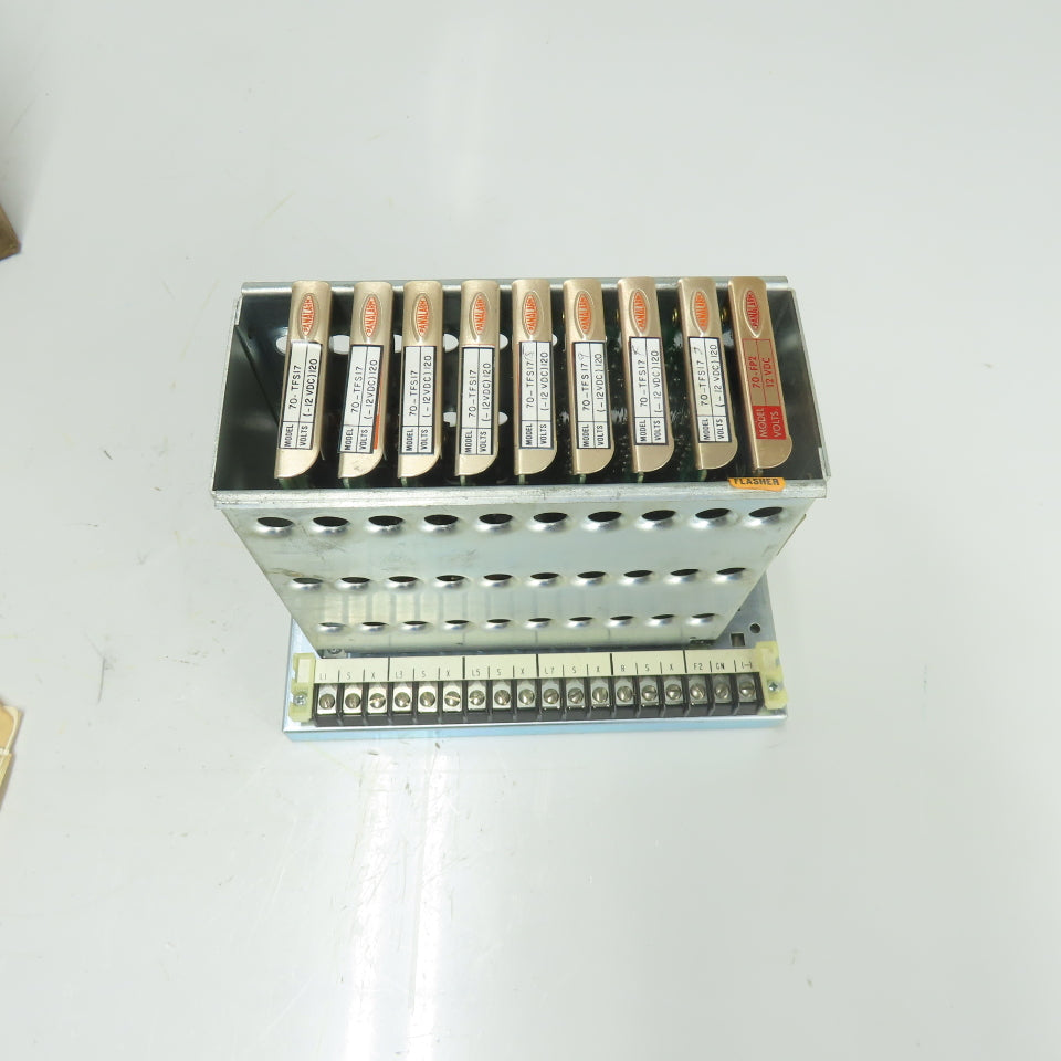 Panalarm 74-S8 719-S15 Remote Logic Annunciator System W/ 70-TFS17/70-FP2 Cards