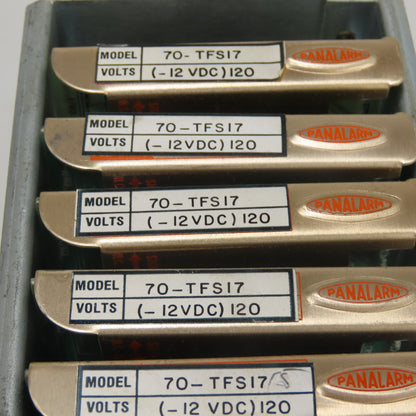Panalarm 74-S8 719-S15 Remote Logic Annunciator System W/ 70-TFS17/70-FP2 Cards