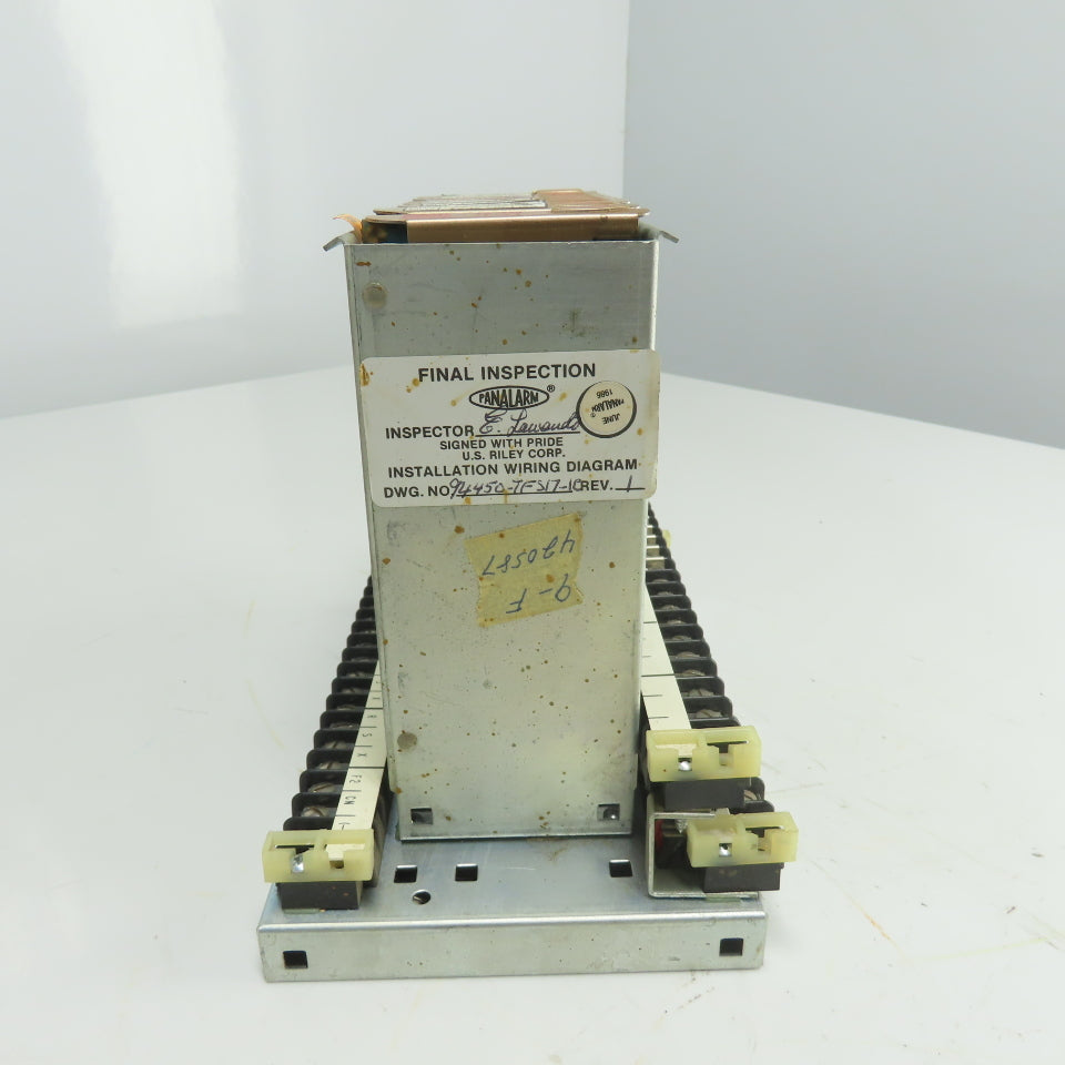 Panalarm 74-S8 719-S15 Remote Logic Annunciator System W/ 70-TFS17/70-FP2 Cards