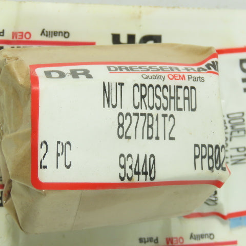 Dresser-Rand 8277B1T2 Nut Crosshead W/ 17A13A141 Dowel Pin