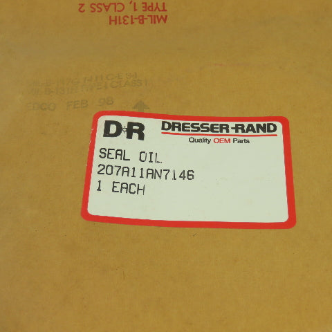 Dresser-Rand 207A11AN7146 Oil Seal
