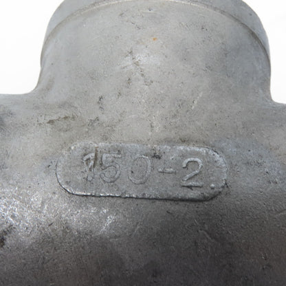 2" FNPT Tee 304 Stainless Steel Class 150 Lot of 3